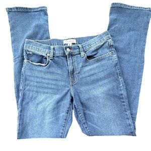 Lucky Brand Sweet Mid-Rise Straight Jeans Blue Women’s Size 10/30R